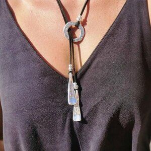 Free People, Layered Necklace - Western Turquoise Southwestern Charm Sty…